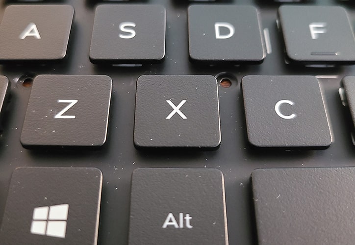 White Letters keyboard