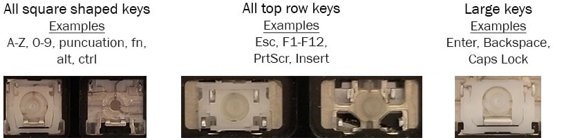 Retainer clip style — Part LB16
