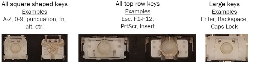 Retainer clip style — Part LB21