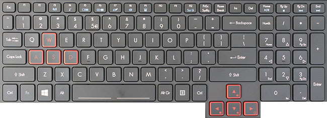 Keyboard layout