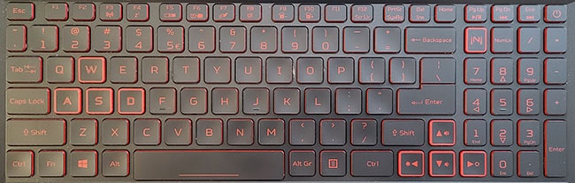 Keyboard layout