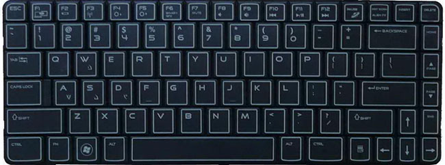 Keyboard layout