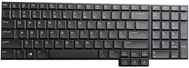 Keyboard layout