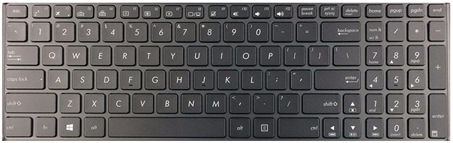 Keyboard layout