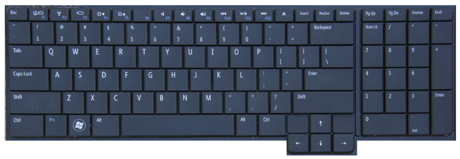 Keyboard layout