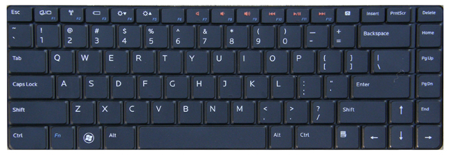 Keyboard layout