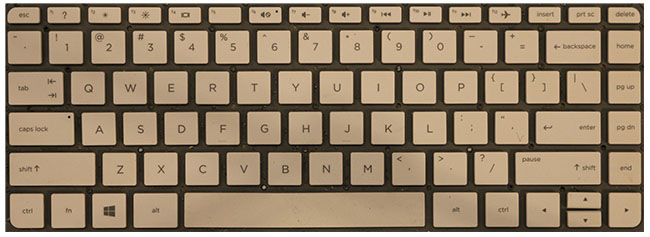 Keyboard layout