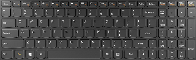 Keyboard layout