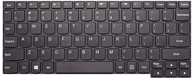 Black keyboard style