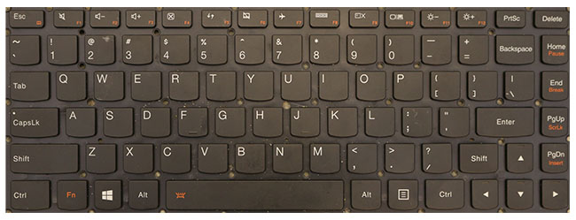 Keyboard layout