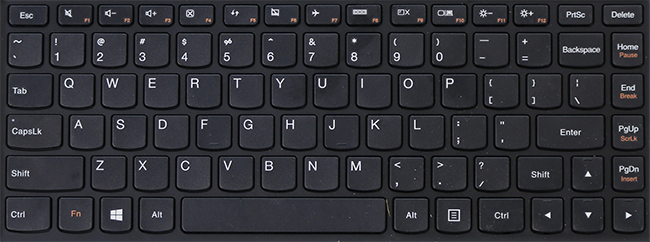 Keyboard layout