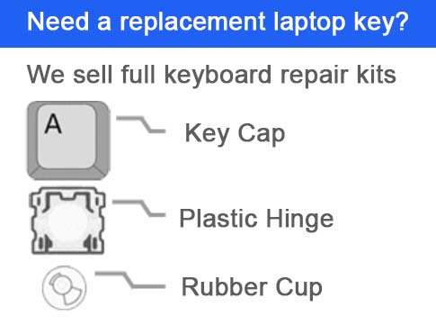 Replacement Laptop Keys | Retainer Clip Replace | All Brands