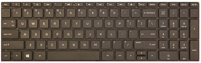 Buy Replacement HP 17 Series 17F Laptop Keys